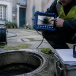 Assainissement Nantes : diagnostic caméra d’inspection et curage