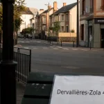 Nantes Zola : Dervallières-Zola, rue résidentielle et carrefour calme