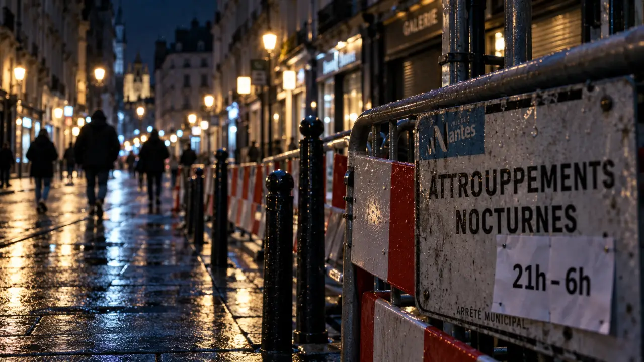 Attroupements nocturnes interdits : les secteurs concernés à Nantes et alentour