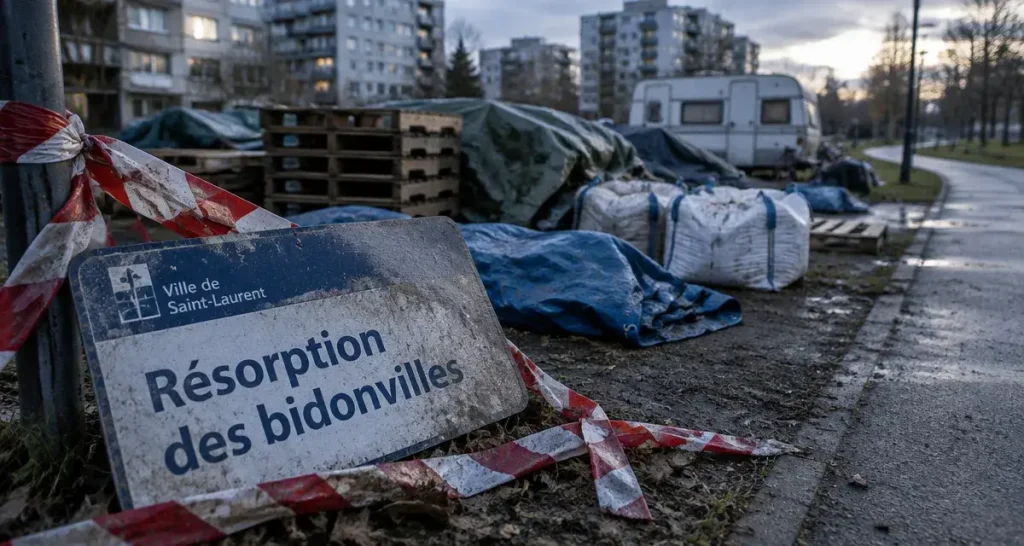 Bidonvilles évacués à Doulon-Gohards : la Ville explique sa décision