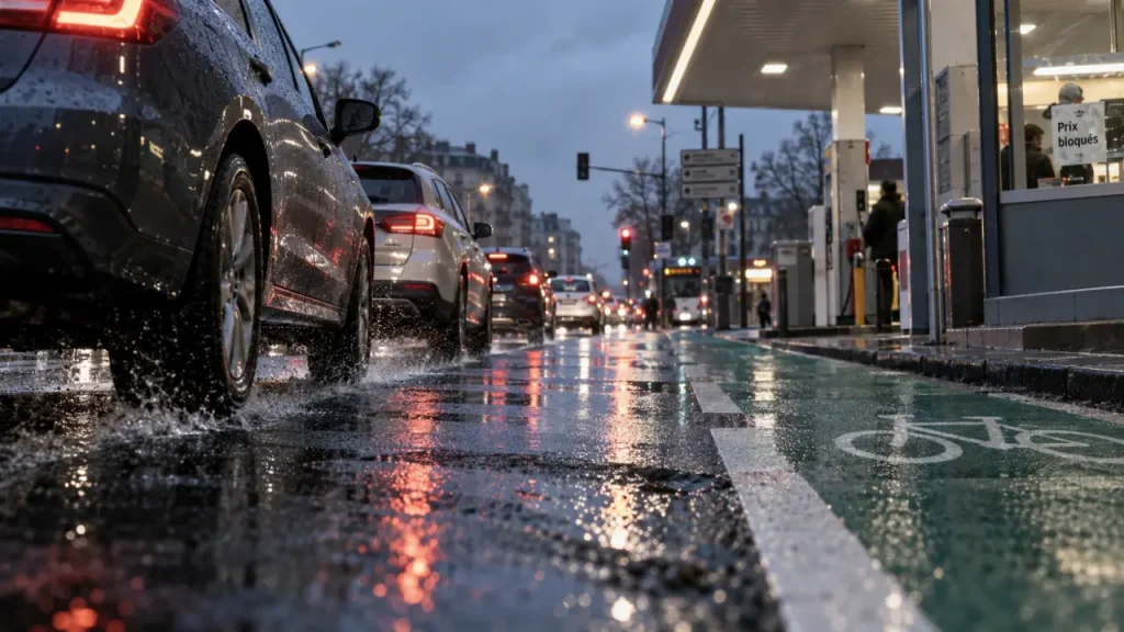 Carburant à prix bloqués : des files et des tensions près de Nantes