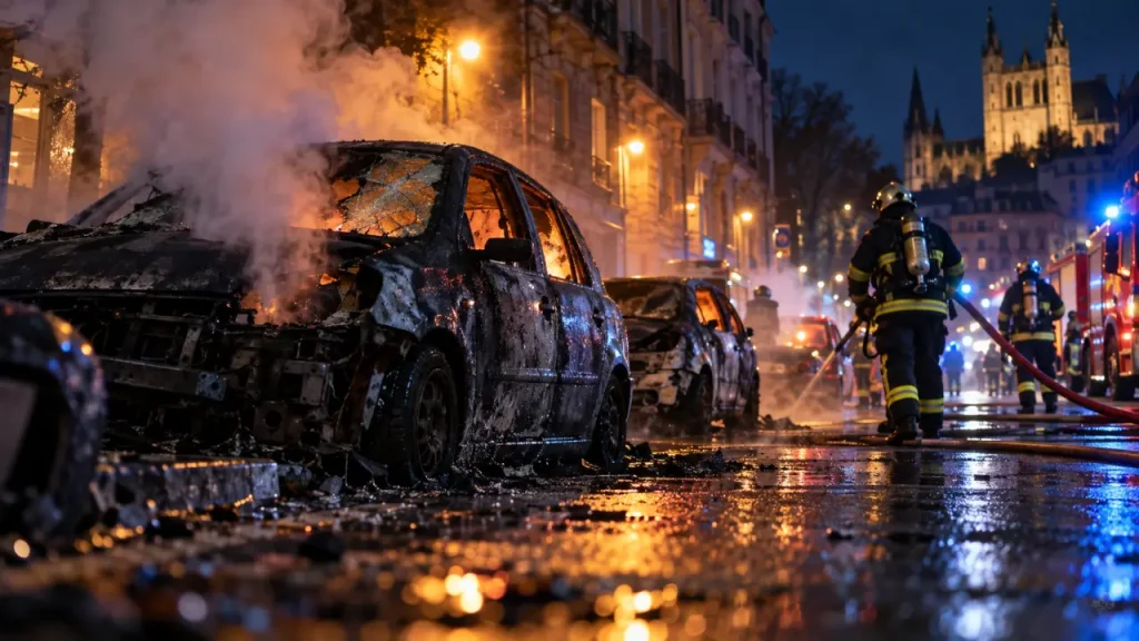 Au moins cinq voitures ont brûlé dans deux quartiers de Nantes ce week-end