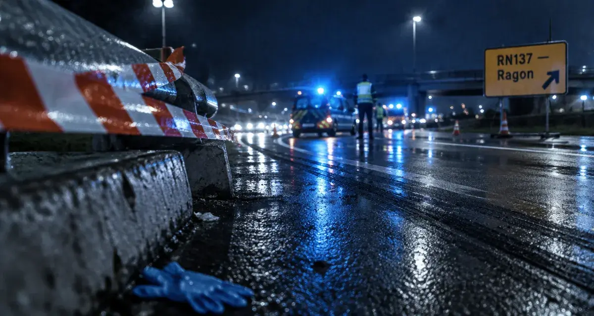 Contre-sens mortel sur la RN137 à Orvault : un homme tué, quatre blessés