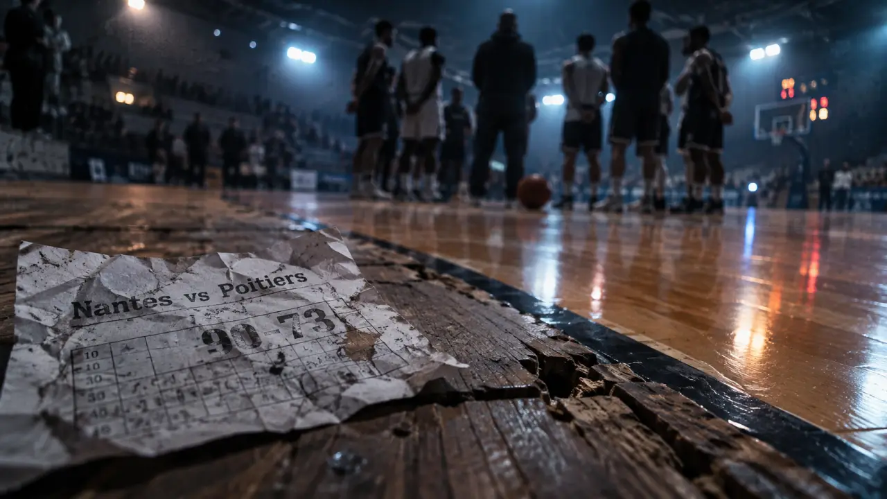 Défaite sévère pour le Nantes Basket contre Poitiers
