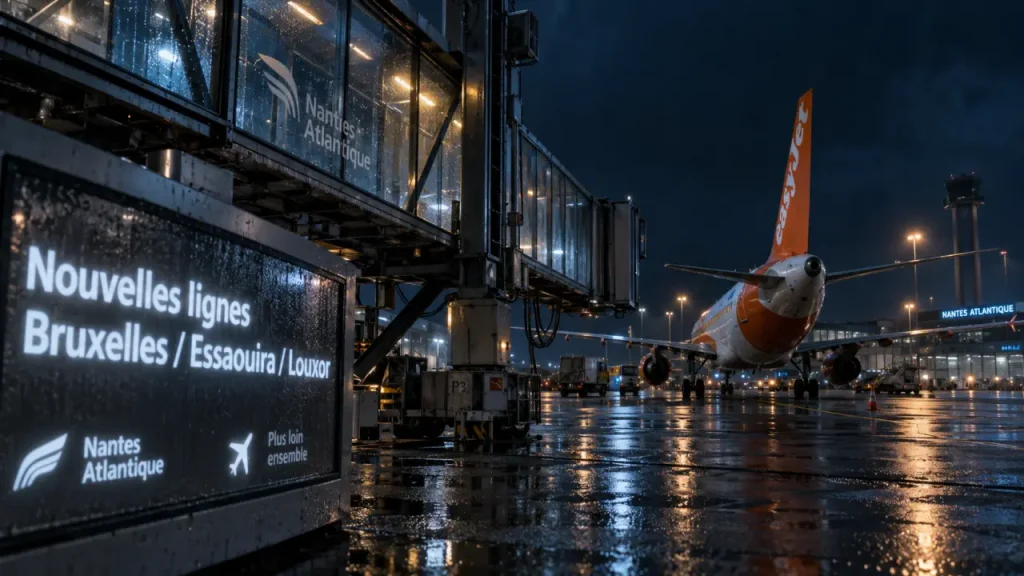 EasyJet ouvre trois nouvelles lignes au départ de Nantes fin octobre