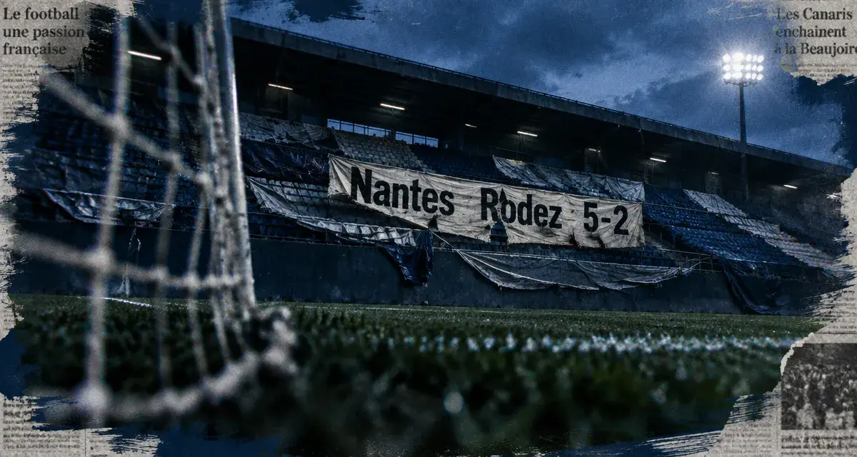 Le FC Nantes battu 5-2 par Rodez à la Beaujoire