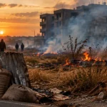 Aux Sorinières, un feu de campement se propage à un immeuble