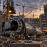 Futur CHU de Nantes : la dernière grue du chantier a été démontée