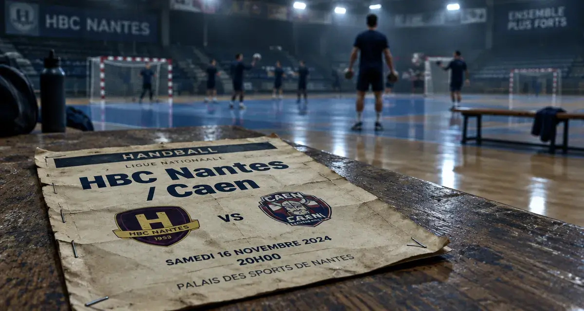 Le HBC Nantes domine Caen en match de préparation