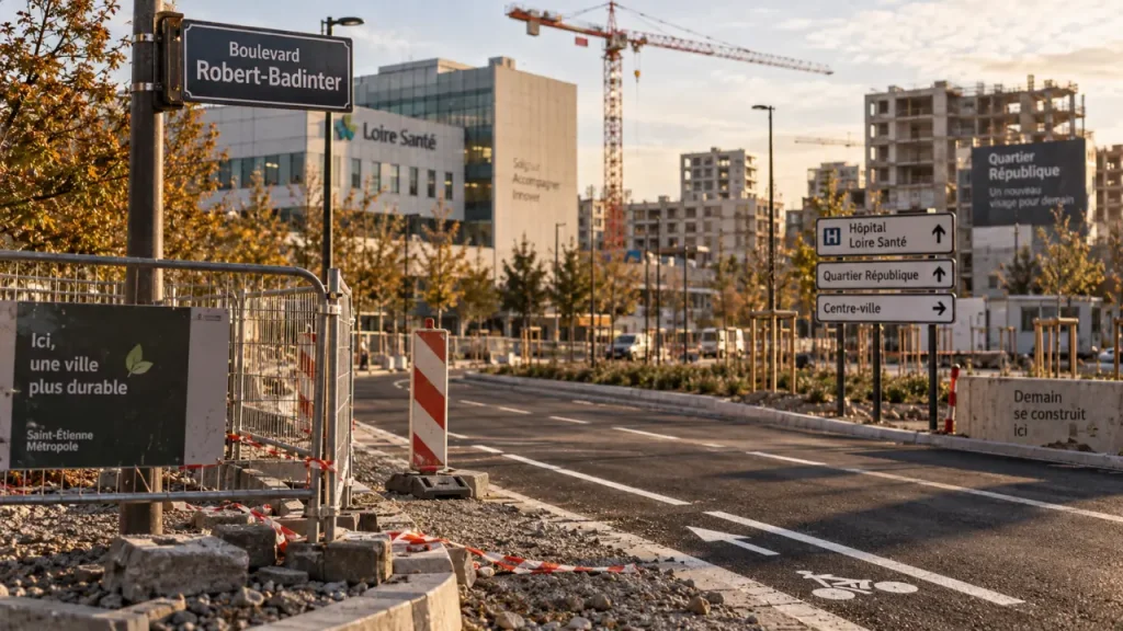Île de Nantes : le boulevard Robert-Badinter ouvre dans le quartier République