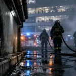 Incendie dans un parking à Nantes : huit véhicules détruits