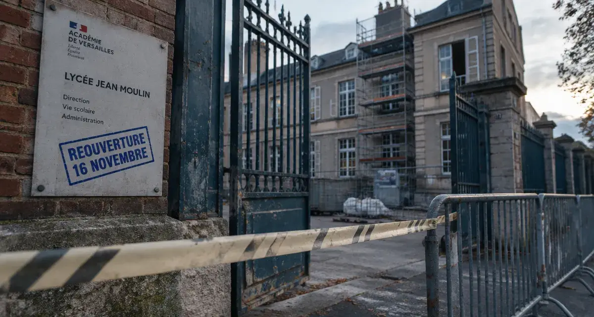 Lycée Nelson Mandela à Nantes : une réouverture partielle visée le 16 novembre