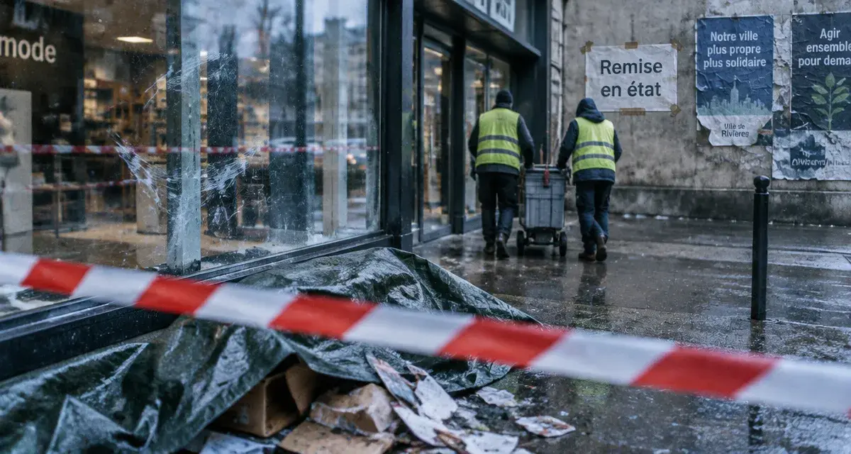 À Nantes, un accompagnement renforcé pour les commerces touchés par les pillages