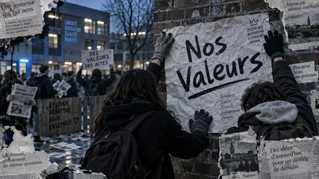 À Nantes, une coordination rassemble une dizaine de lycées en mobilisation