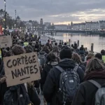 À Nantes, environ 8 000 personnes réunies lors d’un cortège jeudi