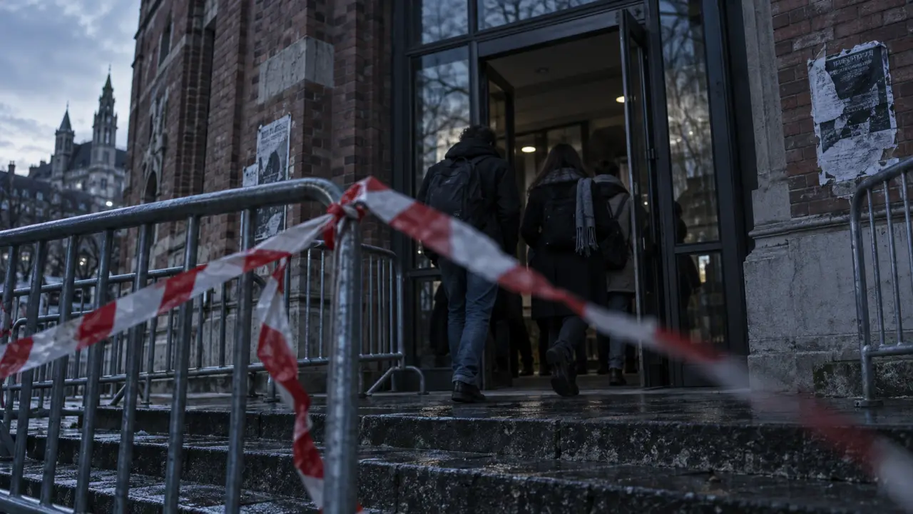 À Nantes, les CRS évacuent le bâtiment Censive occupé au campus du Tertre