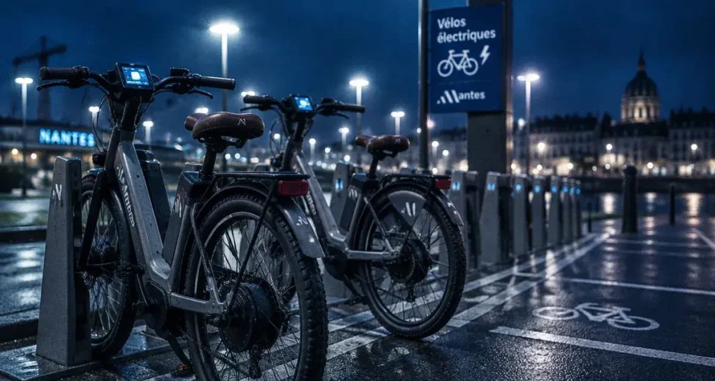 Nantes : le déploiement des vélos à assistance électrique débute ce lundi
