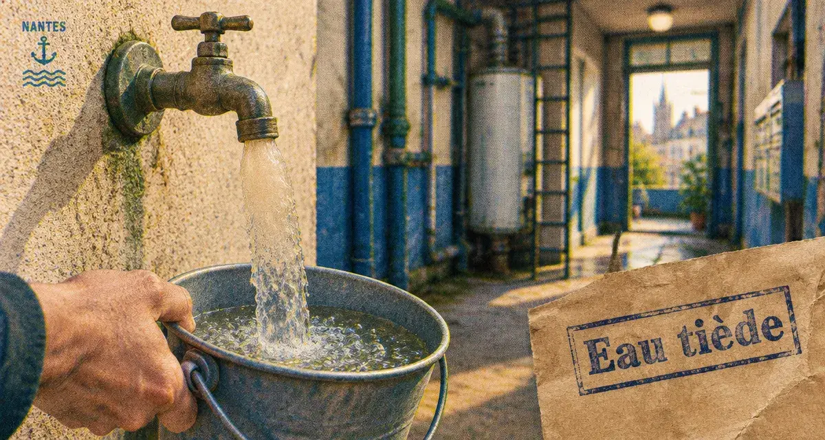 À Nantes, l’eau du robinet reste tiède par endroits après les chaleurs