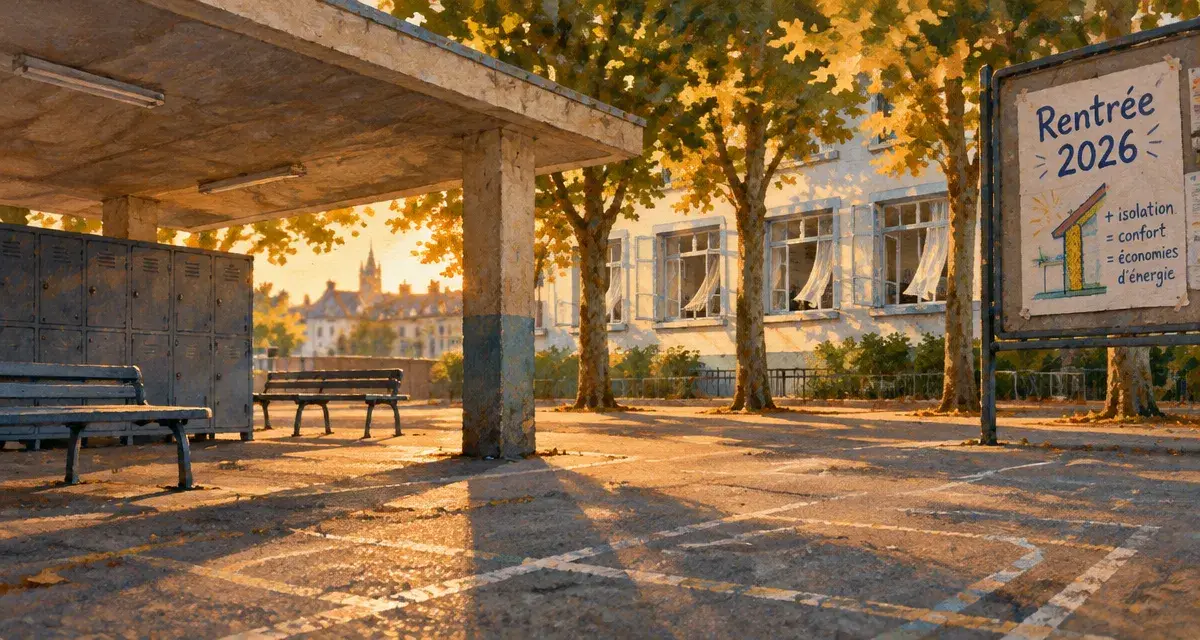 Nantes veut adapter ses écoles aux fortes chaleurs
