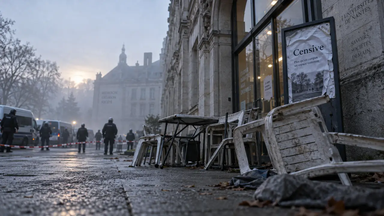 À Nantes, la police évacue le bâtiment Censive de l’université