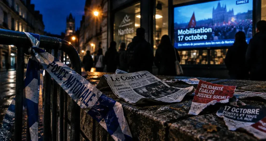 Après les heurts de dimanche, Nantes concernée par la mobilisation du 17 octobre