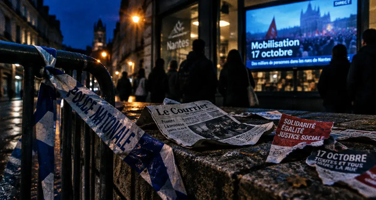 Après les heurts de dimanche, Nantes concernée par la mobilisation du 17 octobre
