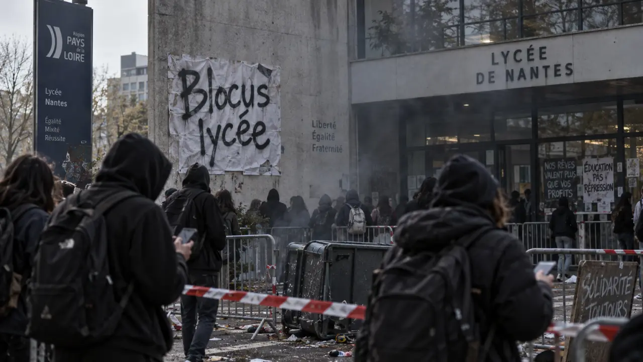 Nantes : tirs de mortiers et cocktails molotov au lycée des Bourdonnières
