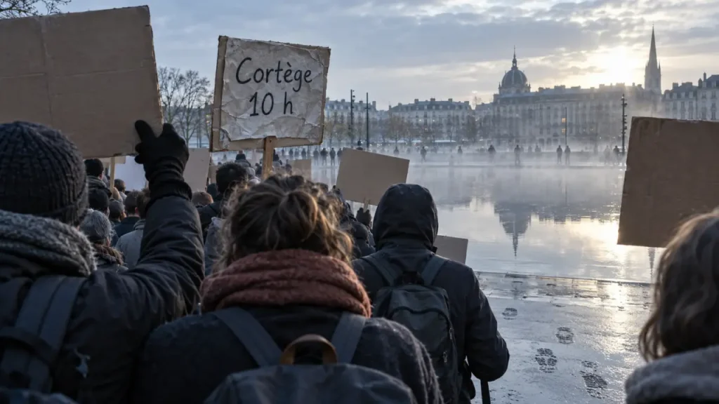 À Nantes, lycéens et étudiants annoncent un cortège mardi matin