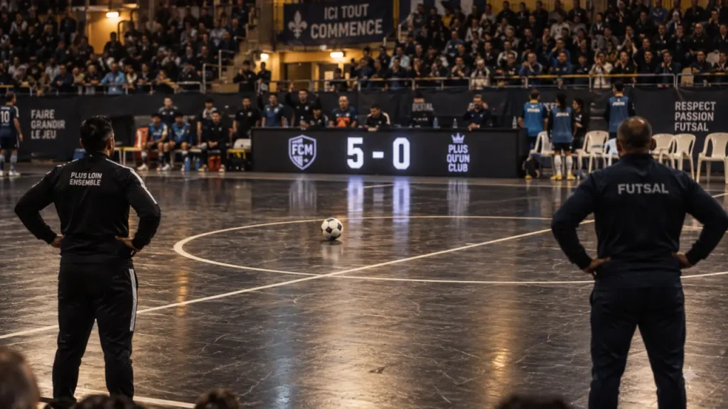 D1 futsal : Nantes Métropole Futsal domine Paris Acasa à Mangin-Beaulieu