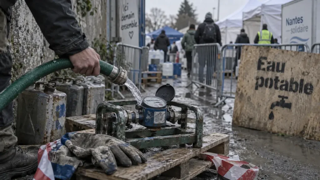 Nantes Métropole prévoit de raccorder 63 bidonvilles à l’eau potable