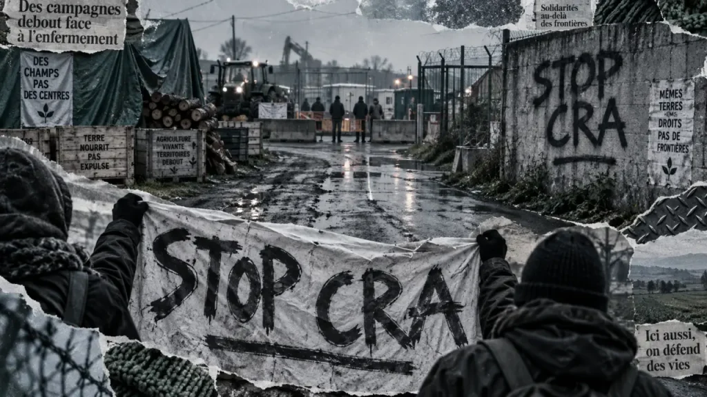 À Nantes, une mobilisation contre le futur centre de rétention administrative