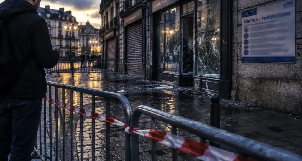 À Nantes, le préfet n’exclut pas de restrictions après les violences du 17 octobre