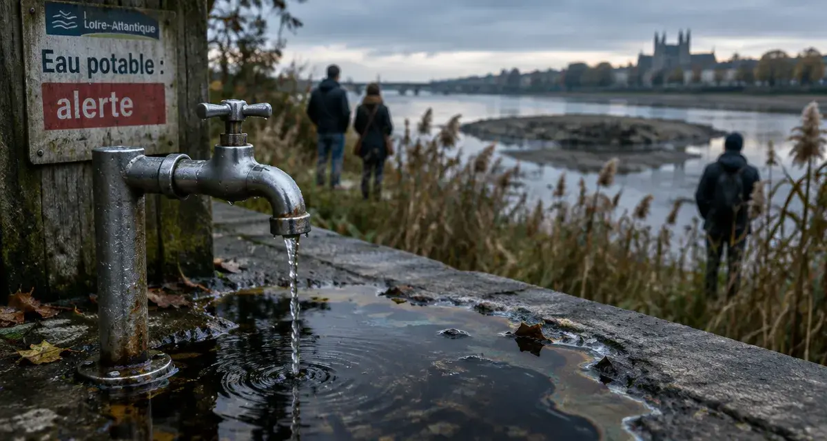 Eau potable : Nantes face à un risque de baisse de production