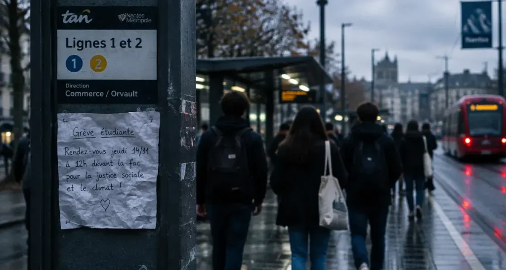 À Nantes, les lignes 1 et 2 du tram perturbées mercredi par les blocus