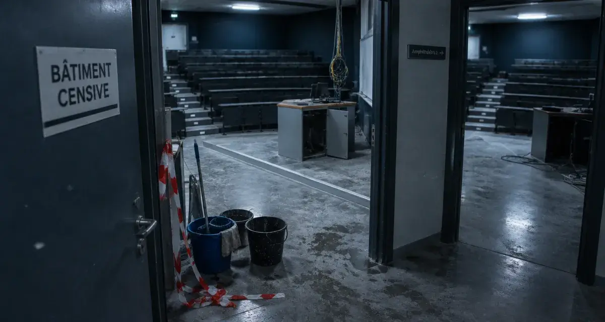 Nantes Université : cinq amphithéâtres hors d’usage après l’occupation