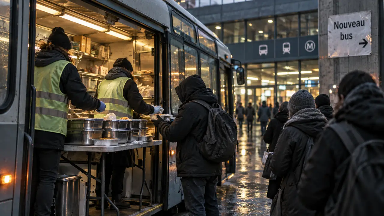 Un nouveau bus pour les Restos du cœur à Nantes
