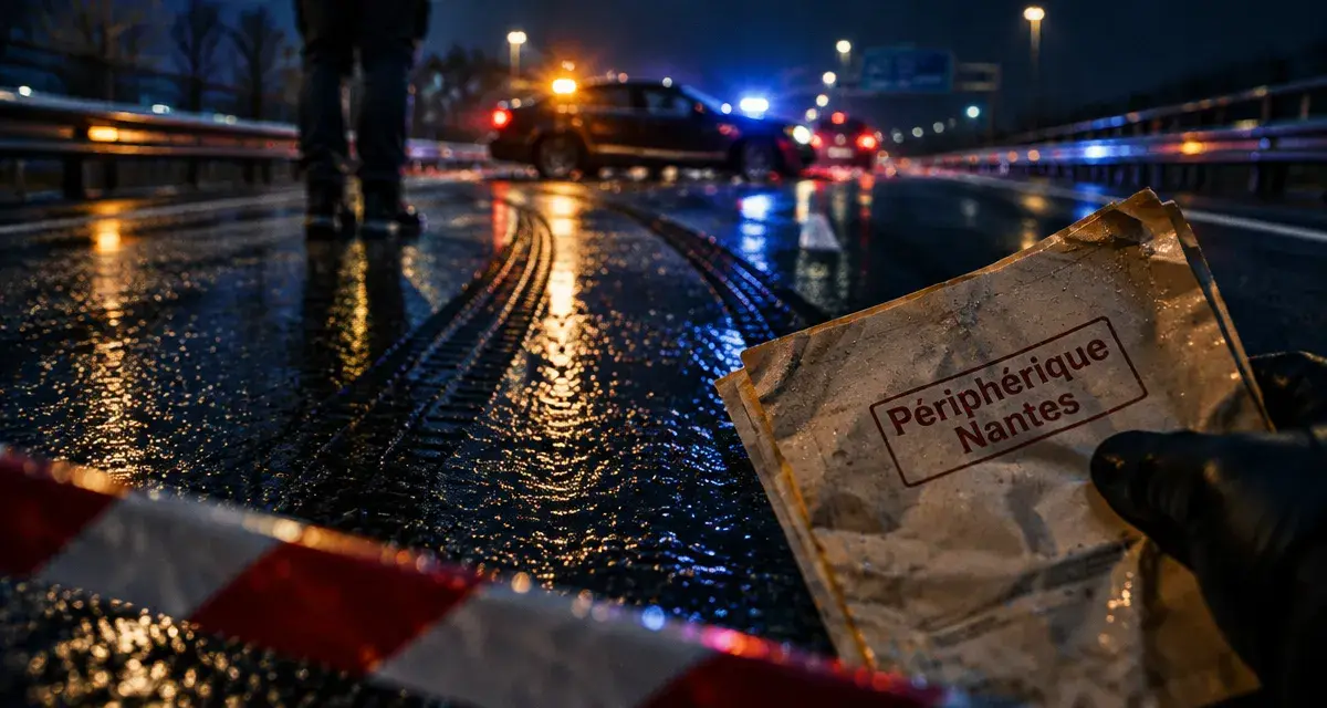 Un policier de 22 ans meurt percuté sur le périphérique de Nantes