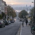 Quartier Malakoff Nantes, rue résidentielle au matin