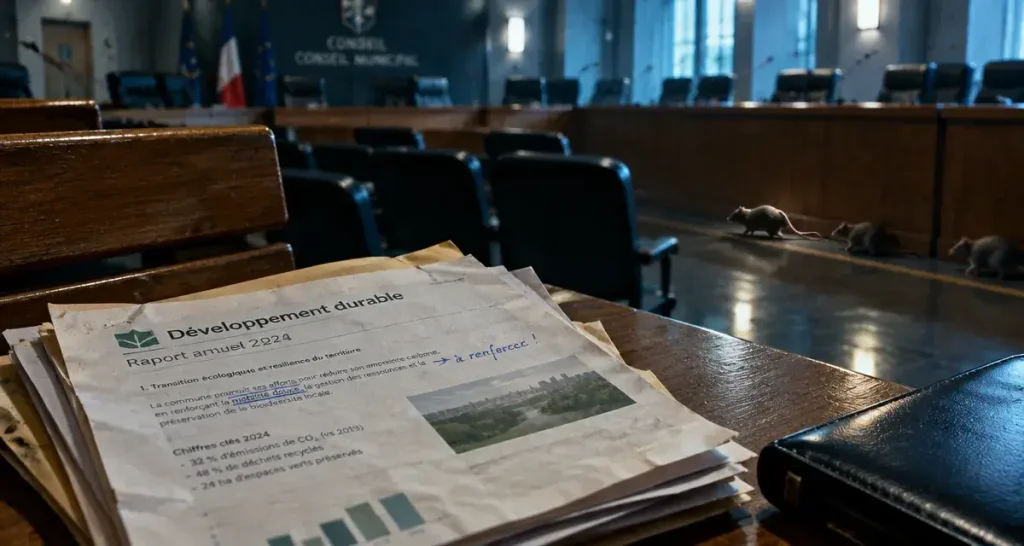 Les rats s’invitent au conseil municipal de Nantes