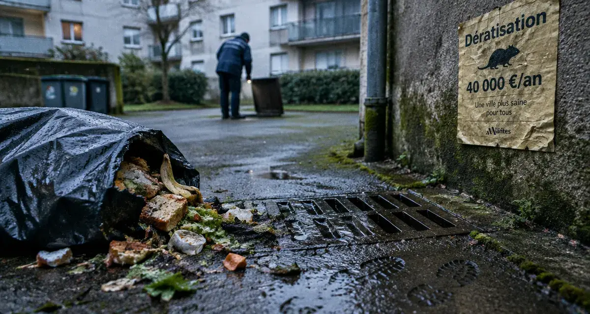 Rats aux Dervallières : Nantes métropole habitat dit investir 40 000 € par an