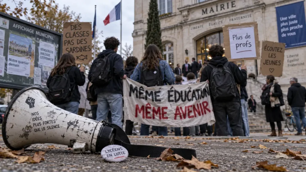 À Rezé, des lycéens demandent davantage de professeurs au conseil municipal